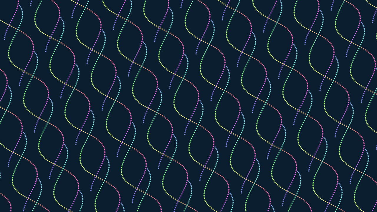 Vibrant symmetrical lines colorful seamless pattern for versatile designs