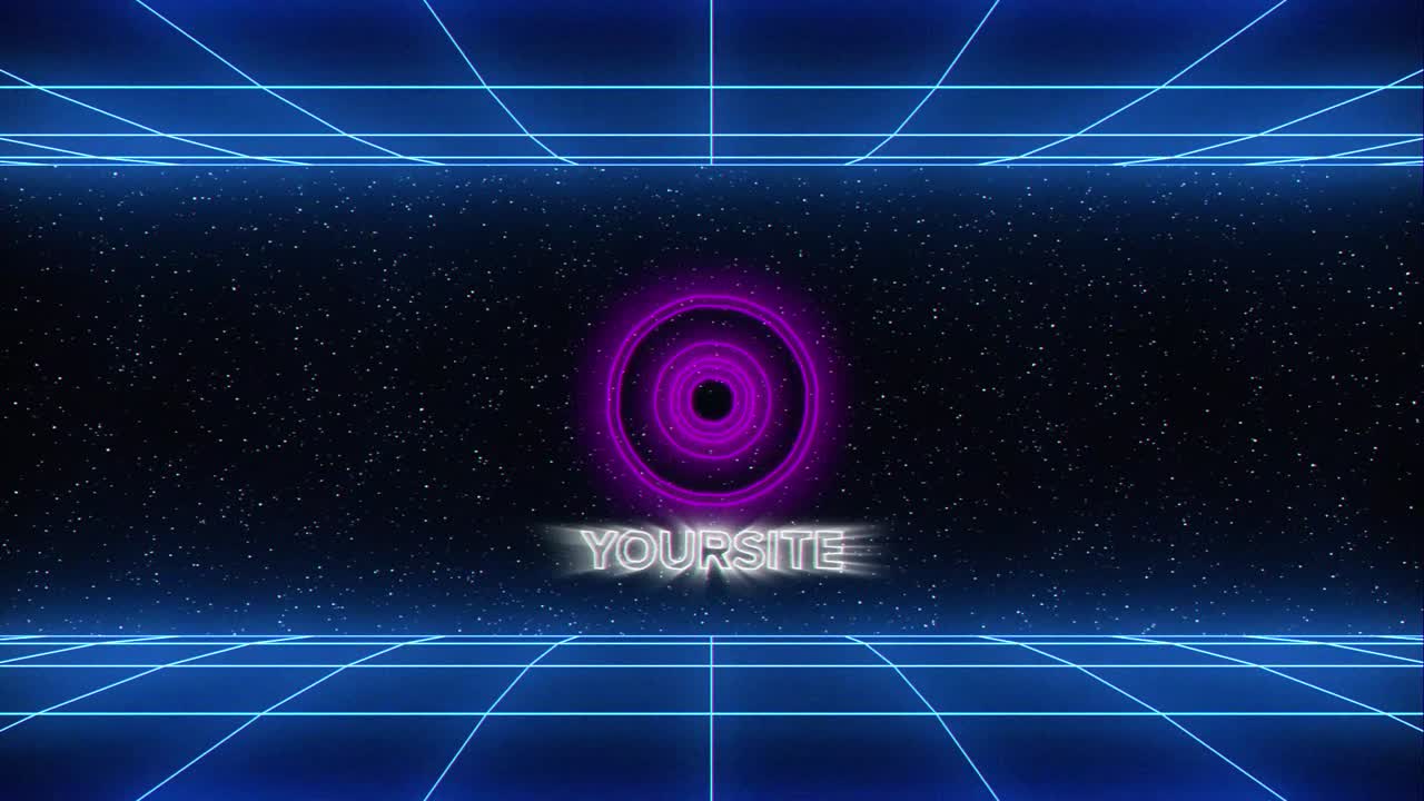 Retro 80's PC Intro