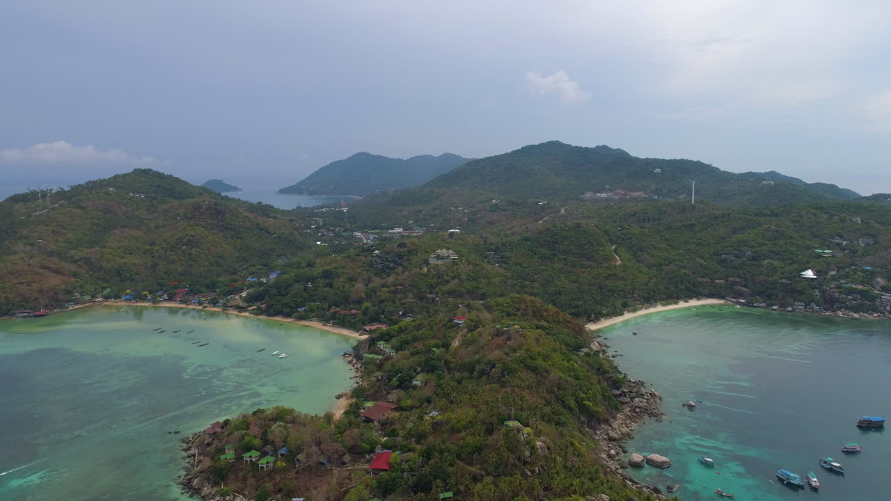 Tropical Island in the Ocean