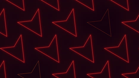 Bold-red-star-pattern-on-black-background