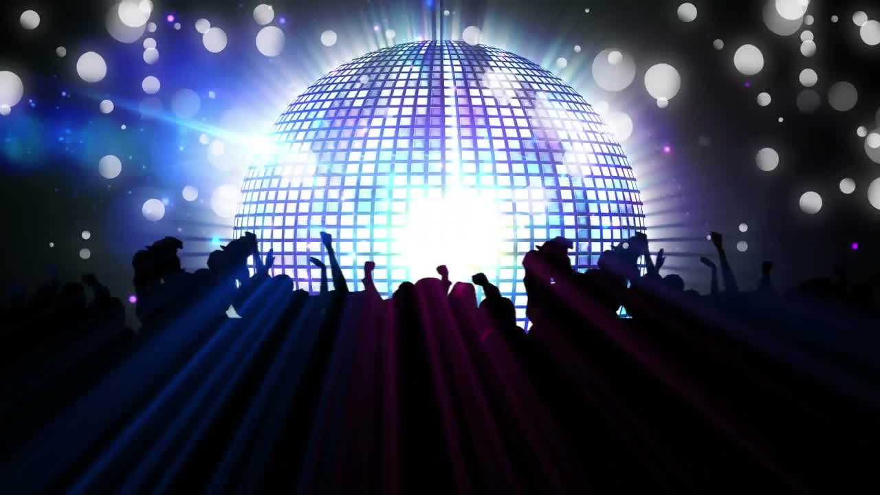 la multitud de la fiesta