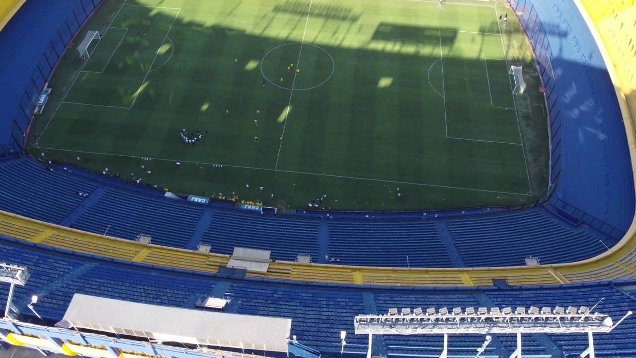 La Bombonera, stadio internazionale de La Boca, Buenos Aires, Argentina.