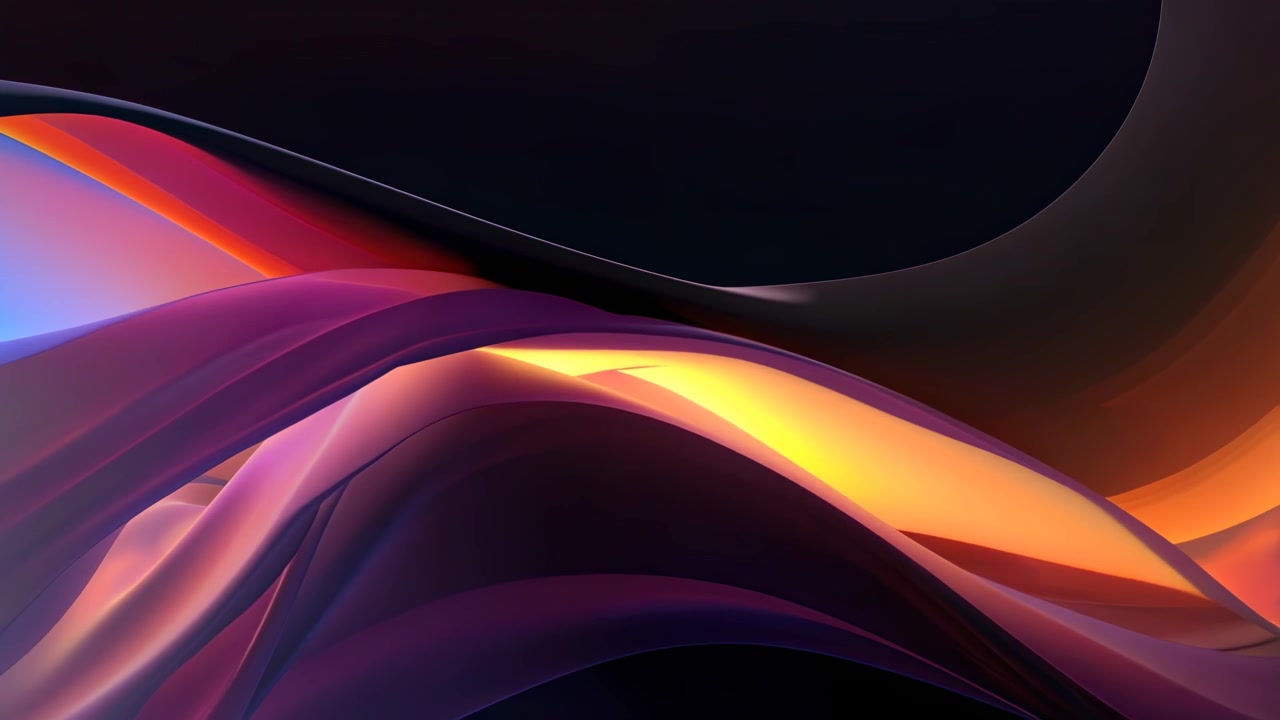 Sfondo astratto in movimento con onde di liquido colorato fluide