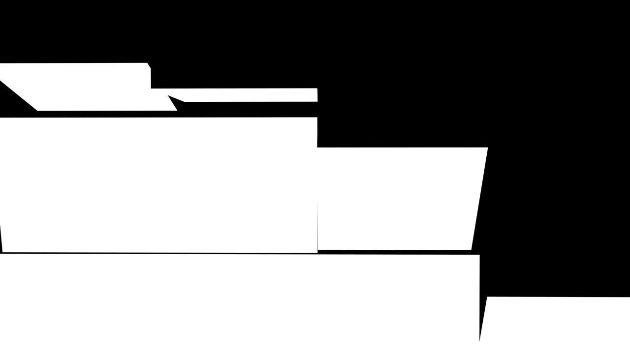 Abstract Geometric Black and White Motion Graphic Transition