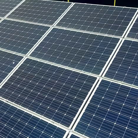 solar panels. power station. blue solar panels. alternative source of electricity. solar farm. source of ecological renewable energy.
