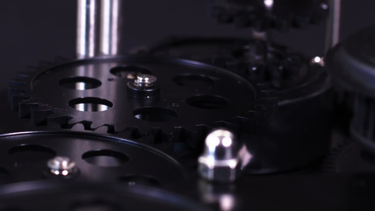 engranajes de reloj mecánicos industriales retro grunge