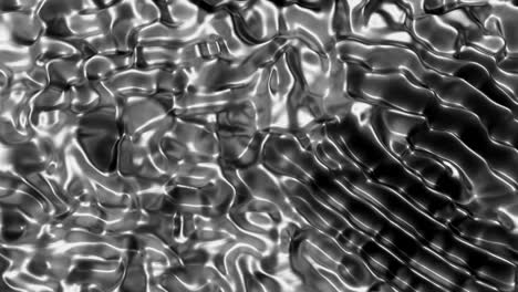 4k abstract liquid metal.