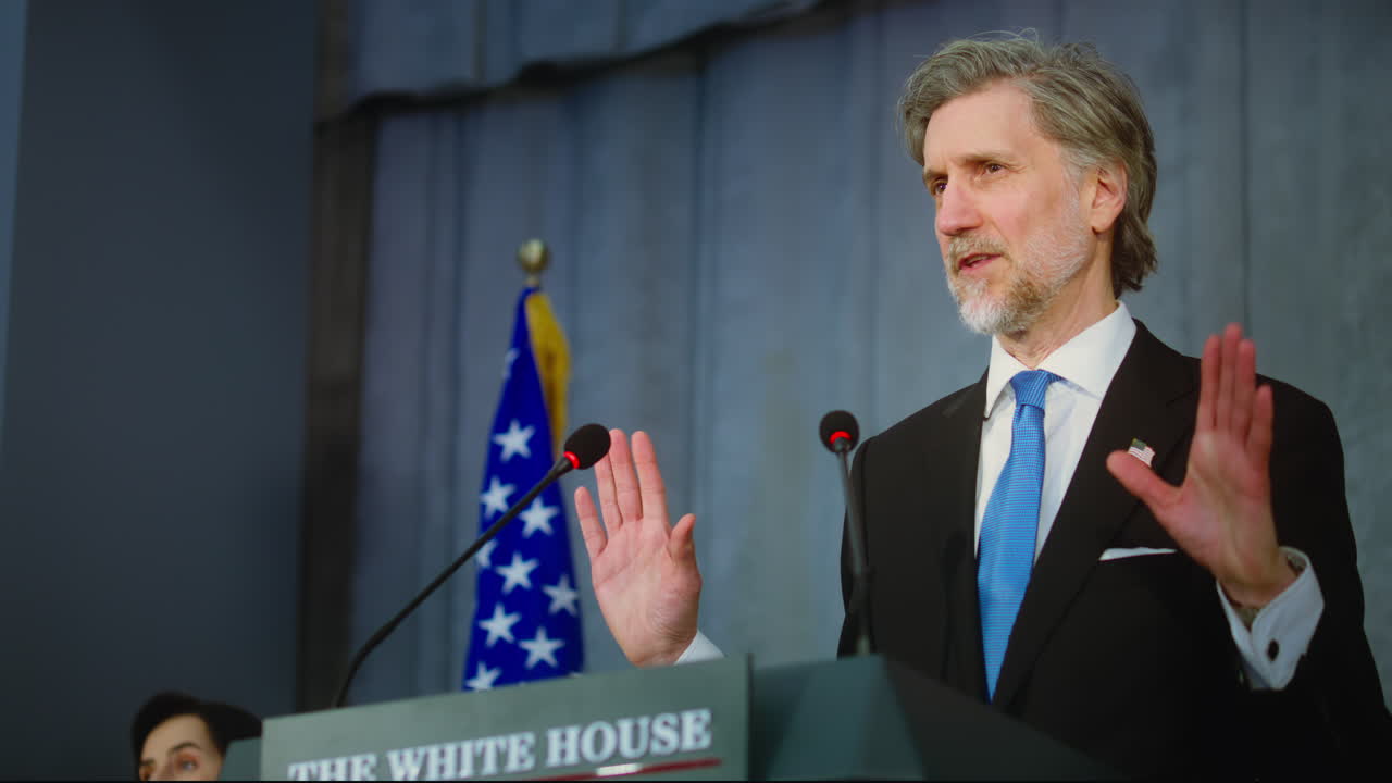 백악관 기자회견