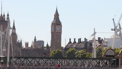 big ben and westminster bridge in london