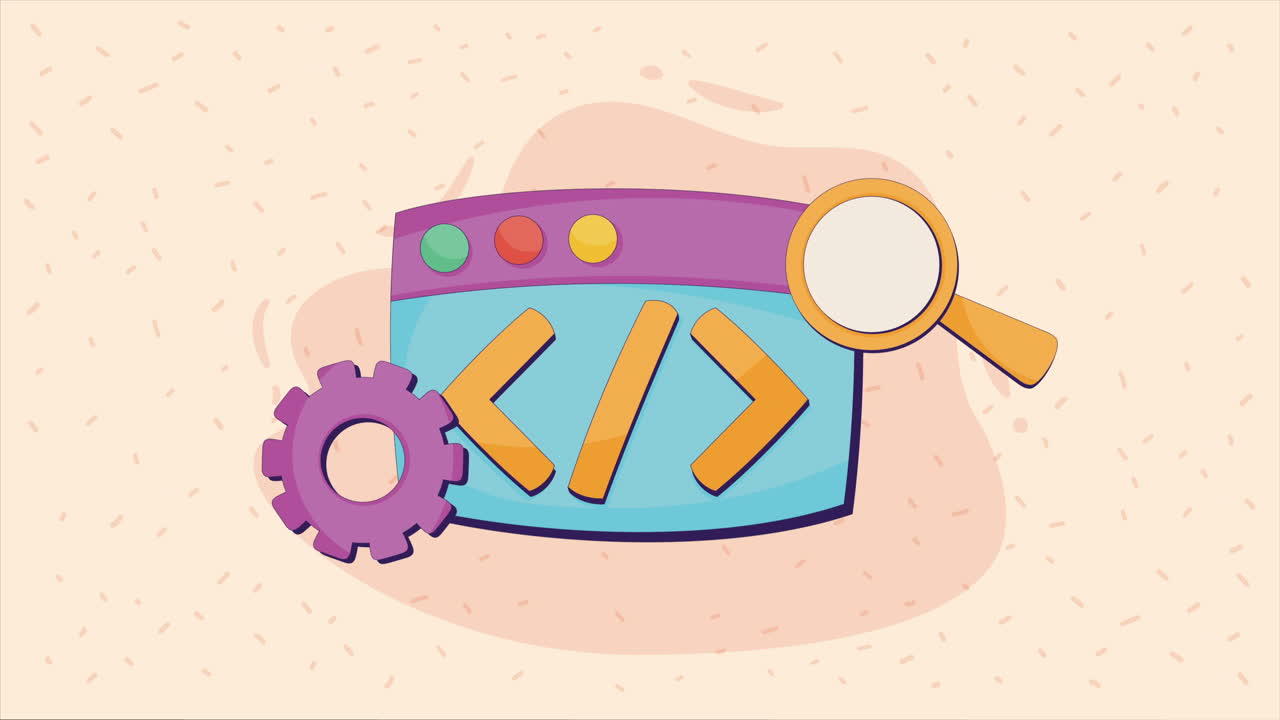 icono de desarrollo y programación web