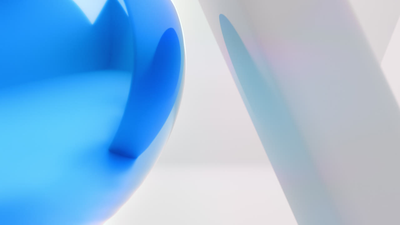 White love letters sign with the blue heart instead of "O" letter