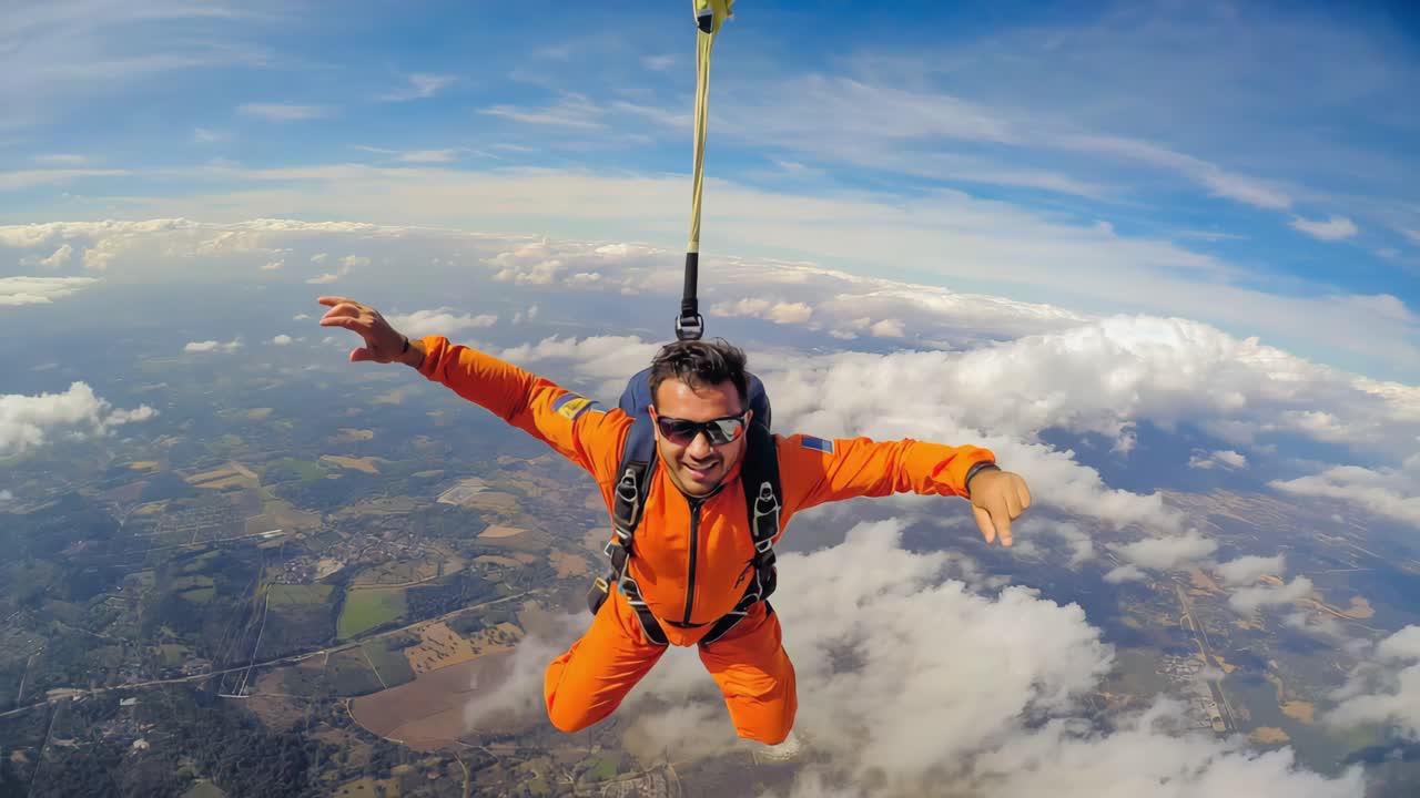 Skydiver in Freefall