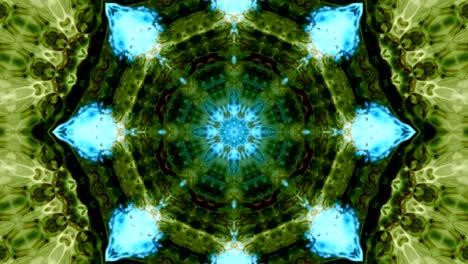 movimiento de fondo de kaleidoscopio abstractamente colorido