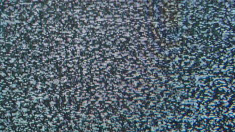 estática de televisión