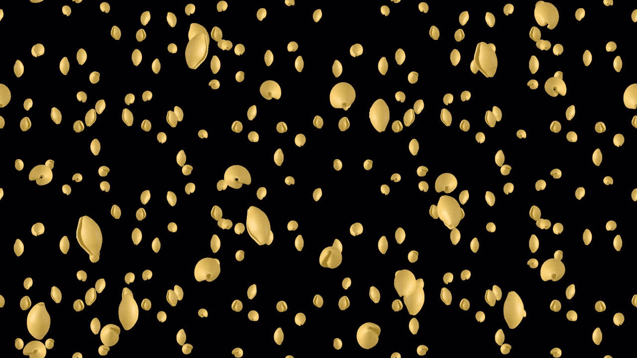 알파와 함께 떨어지는 콩치글리 파스타 루프 타일