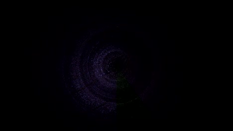 fondo de glitch con círculos 19