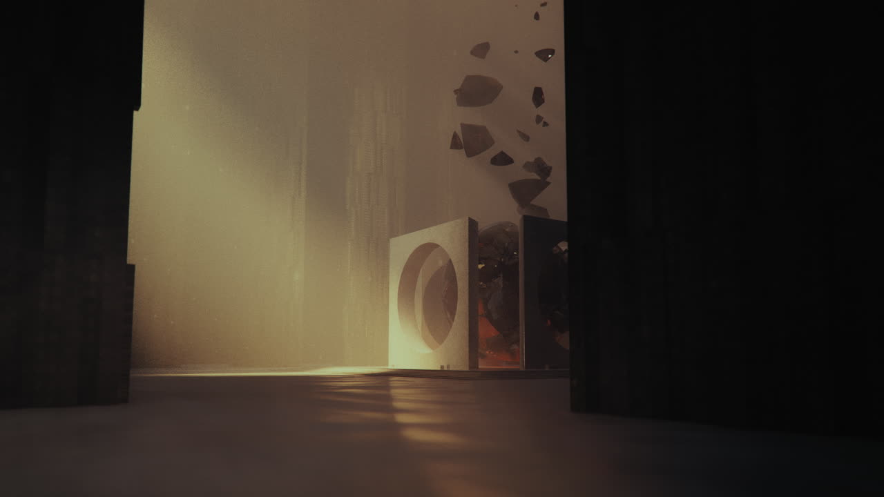 Ancient alien origin monolith