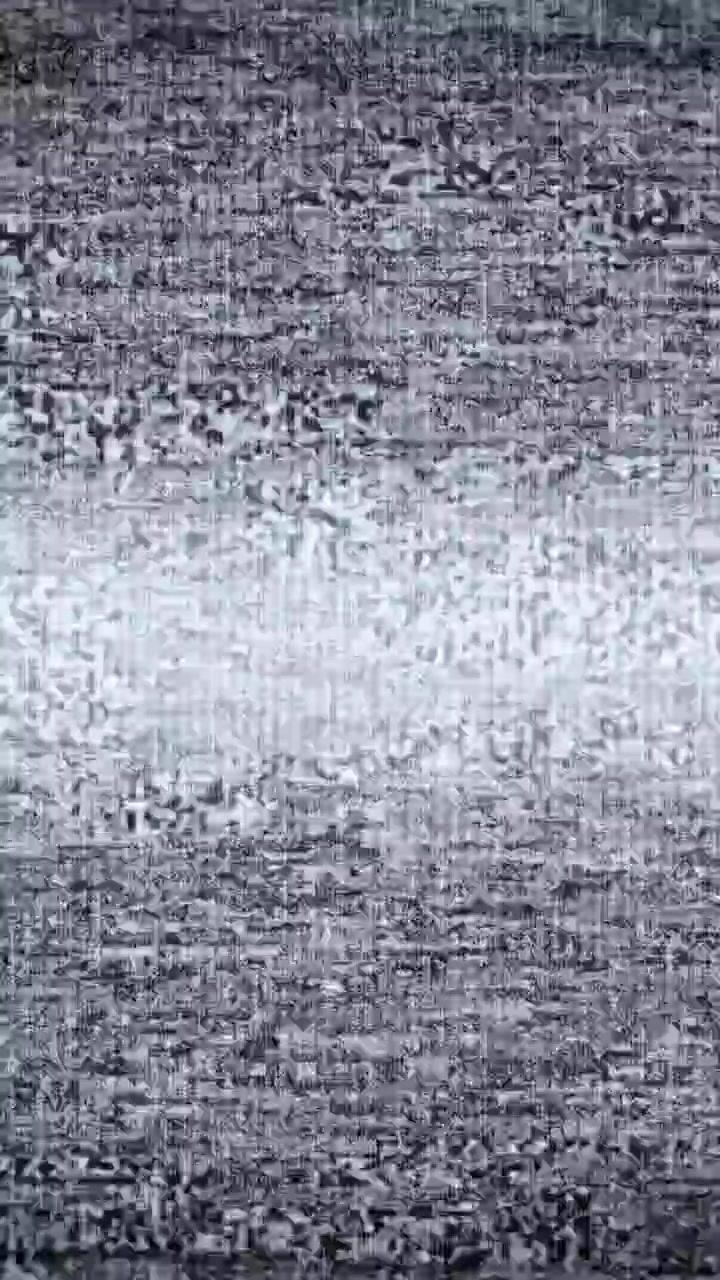 Abstract Digital Glitch and TV Static Noise Background