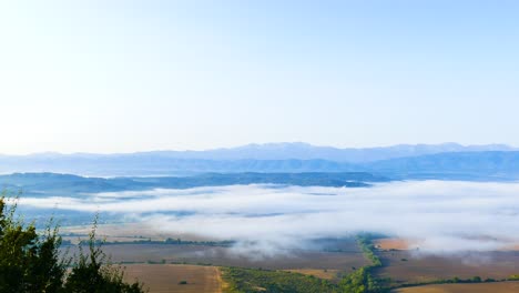 the november misty morning