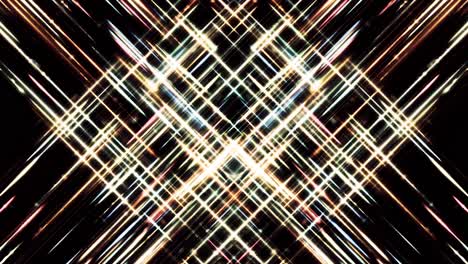 patrón de líneas brillantes abstractas