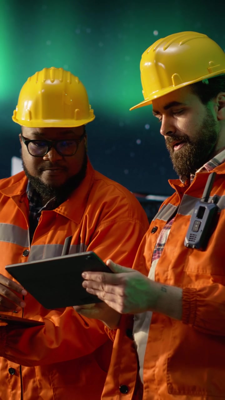 Vertical video Managing resources, global oil crisis and offshore platform engineering team