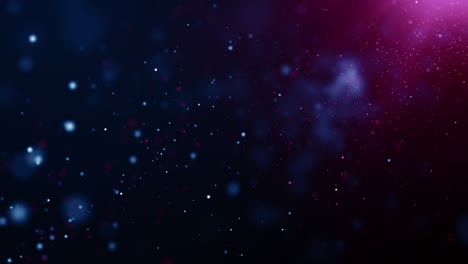 partículas de polvo abstracto luz bokeh títulos de movimiento bucle de fondo cinematográfico