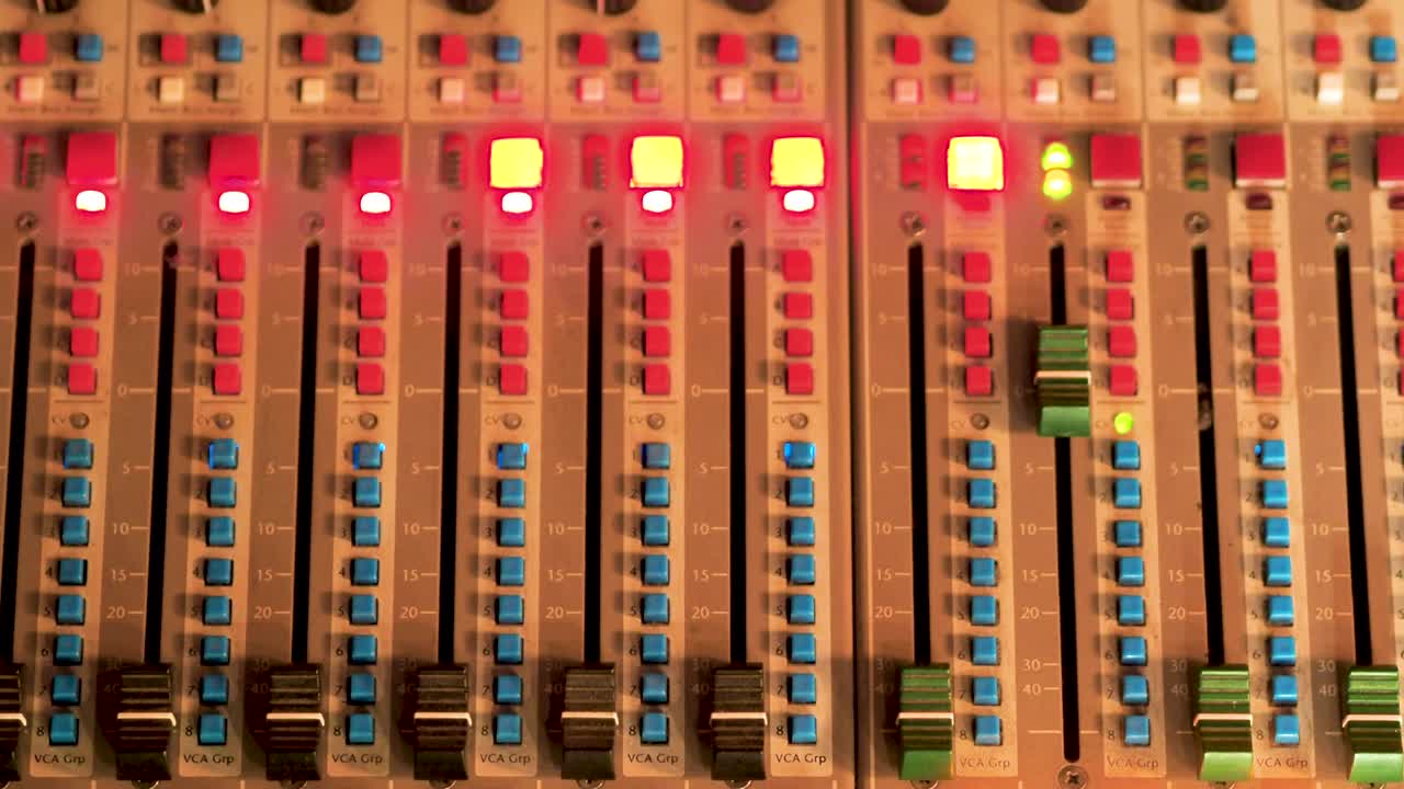 전문 오디오 믹싱 콘솔, 믹서