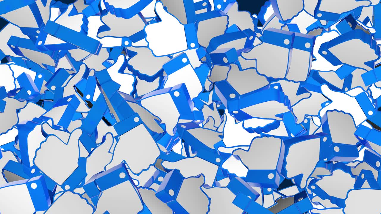 Thumbs up and stars rate on video chroma key positive thumb up positive reaction concept thumbs up