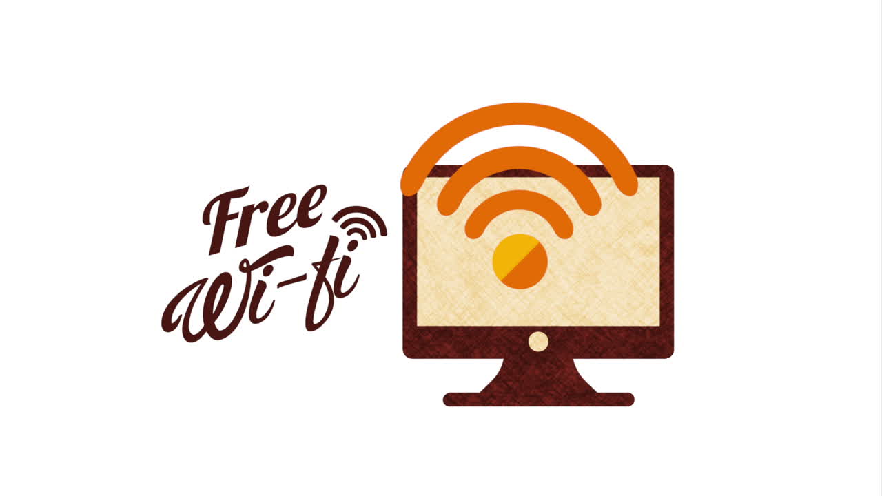 signo de wifi gratuito