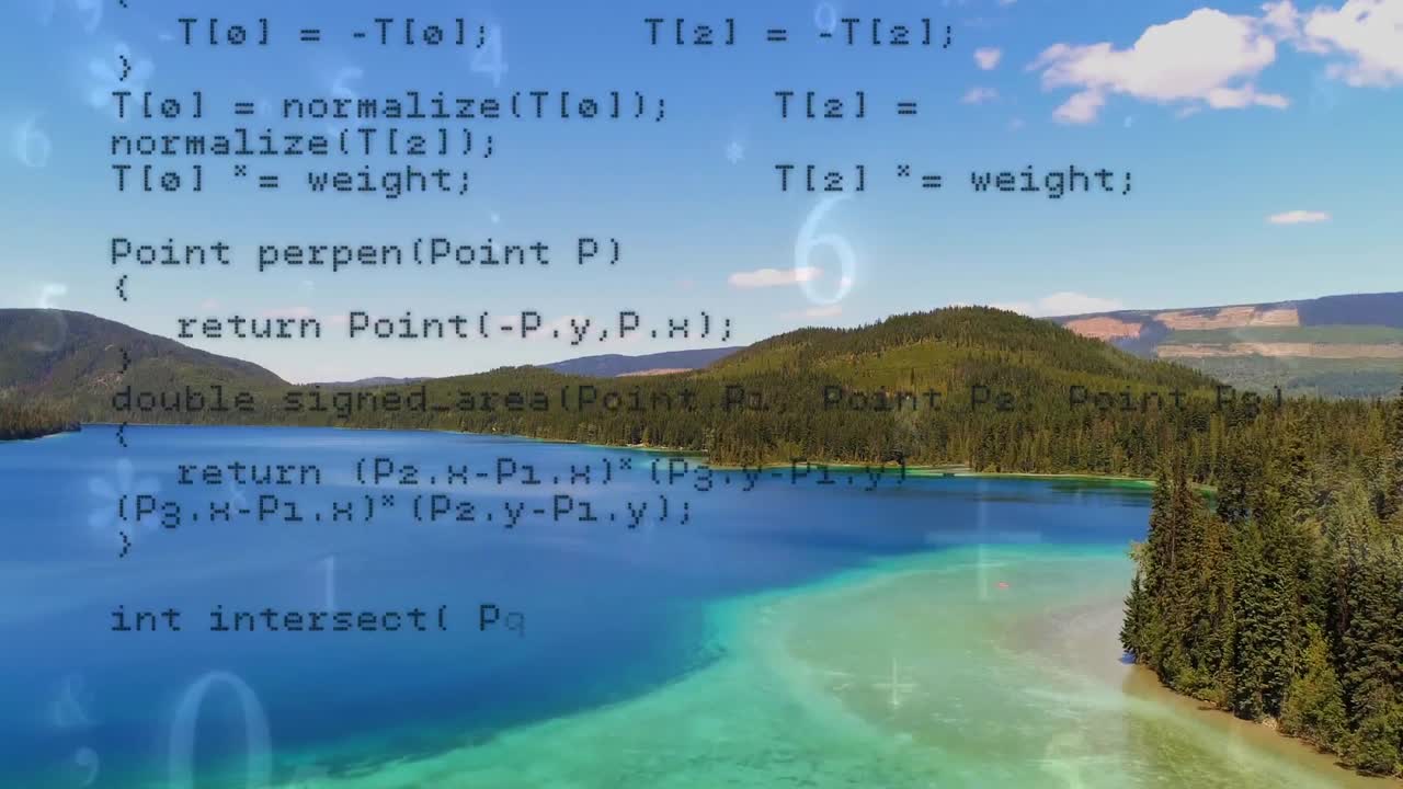 озеро с спокойной водой, окруженное зелеными горами