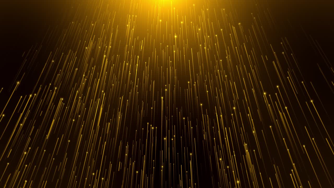 Awards show background golden particle light rising golden luxury particle stripe perfect for awards