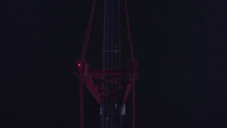 Top-down-of-famous-Ponte-25-de-Abril-bridge-Lisboa-in-early-morning-with-light-traffic,-aerial