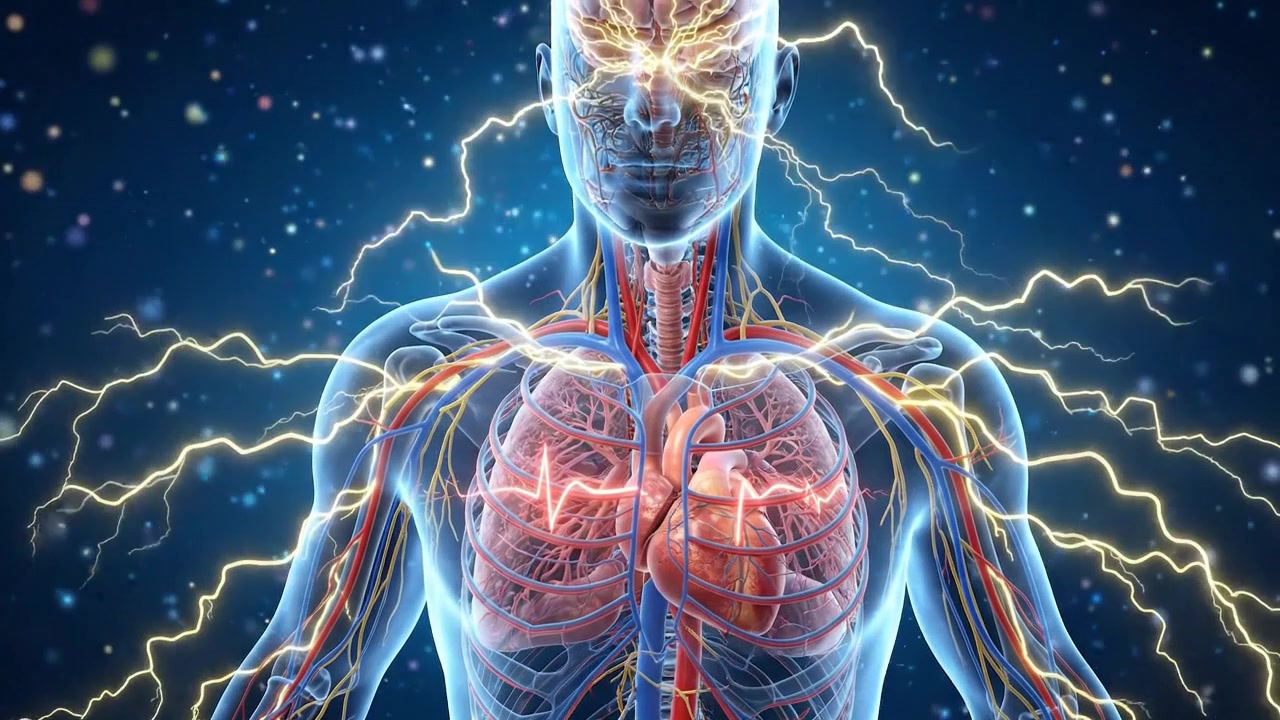 3D Medical Animation of Human Anatomy with Circulatory and Nervous System