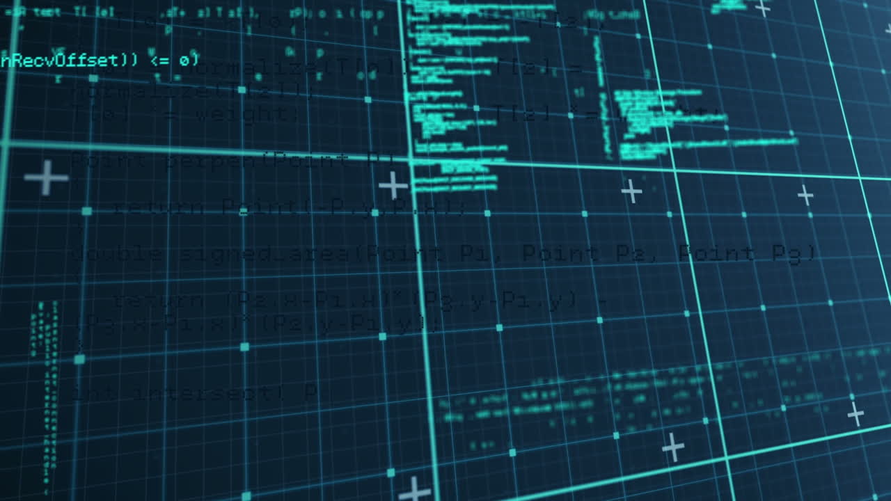 animación del procesamiento de datos sobre la red