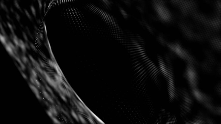 Abstract Digital Dot Pattern