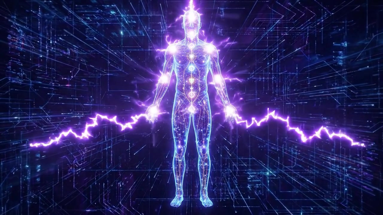 Digital medical scan of human body