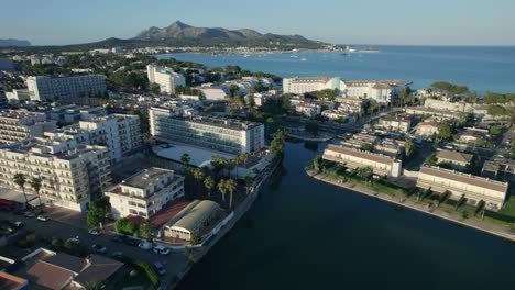 la región costera de mallorca, españa