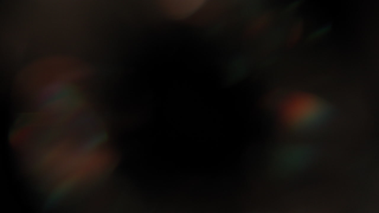 Light Leaks With Bokeh Sphere Glowing Orange And Teal Overly Effect