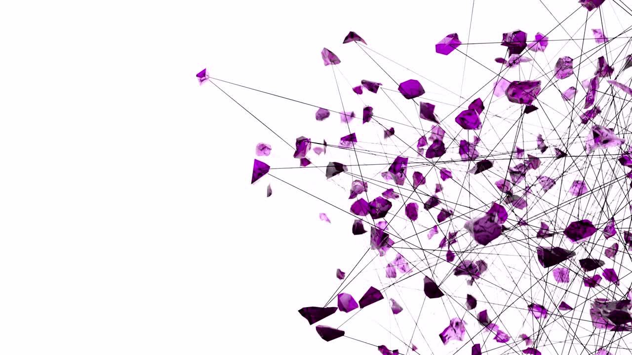 4k fractura de vidrio abstracta.