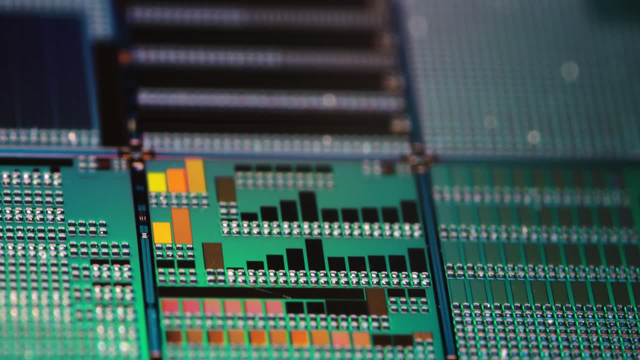 en electrónica, una oblea también llamada rebanada o sustrato es una fina rebanada de semiconductor, un silicio cristalino, utilizado para la fabricación de circuitos integrados