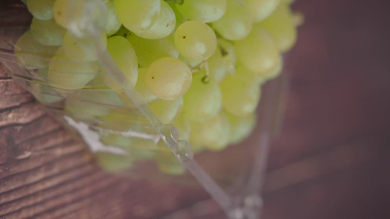 Close-up of Green Grapes