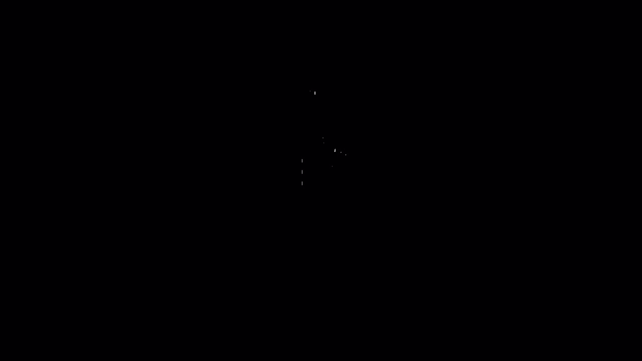 Solid Black Background Abstract Video