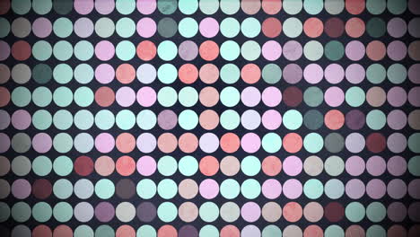 patrón de puntos de colores de movimiento 9