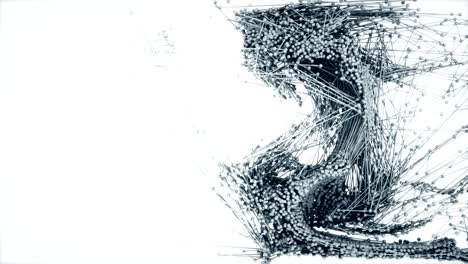 network data flow / molecular behavior.