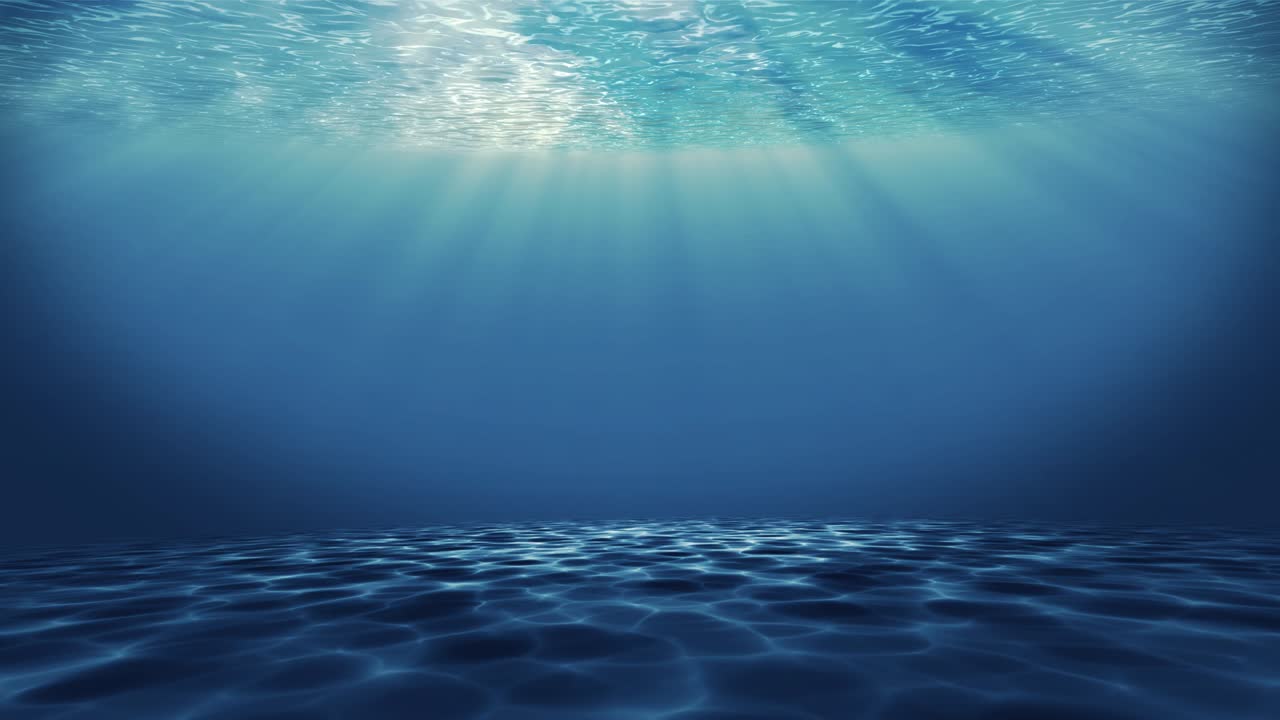 bucle de fondo bajo el agua