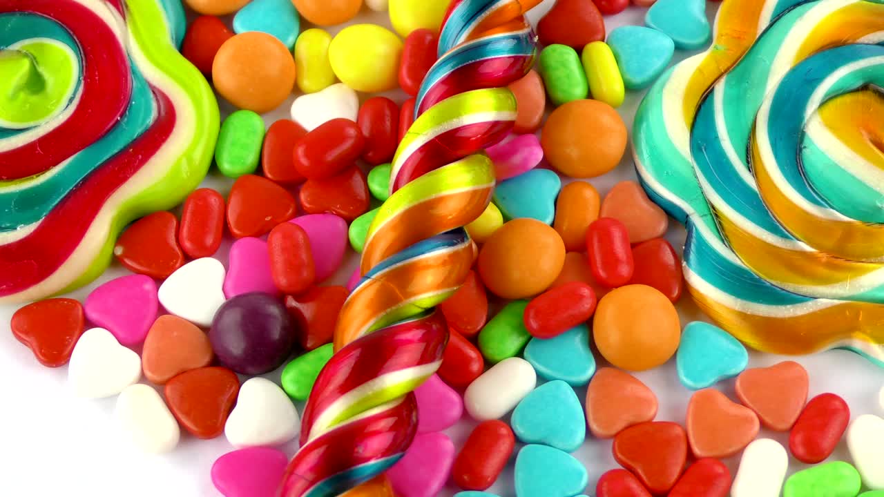 caramelo dulce gelatina y delicioso postre de azúcar