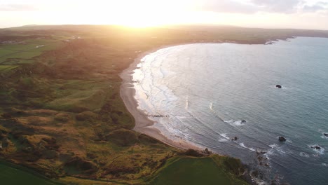 whitepark bay in county antrim, northern ireland