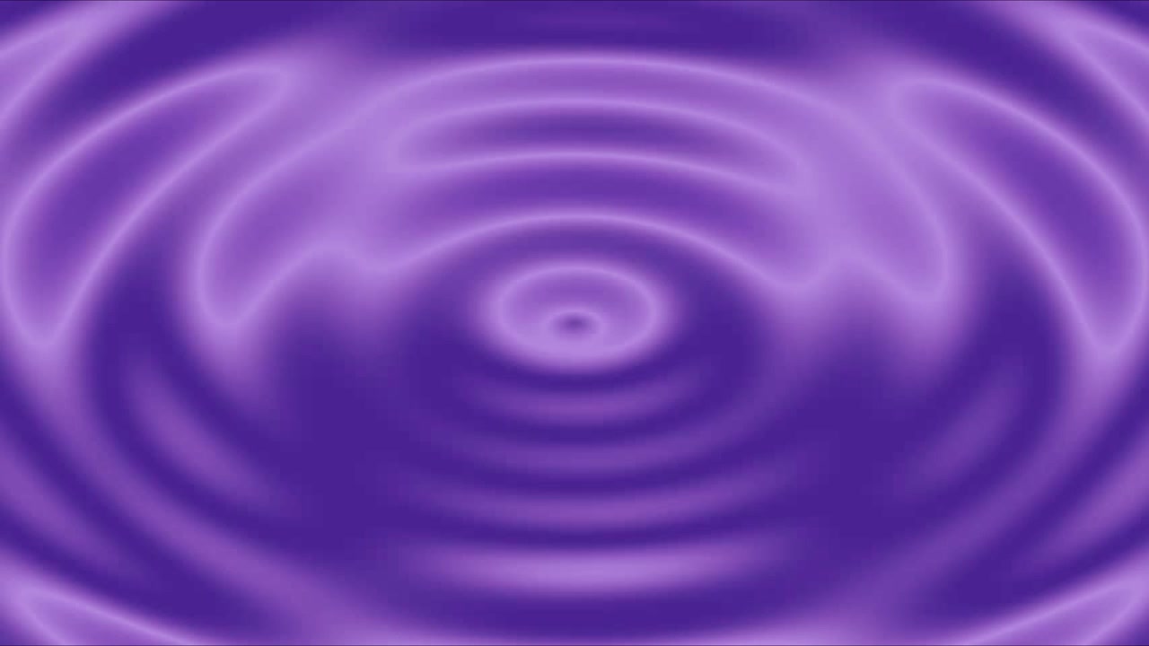 Abstract Purple Liquid Surface with Concentric Ripples