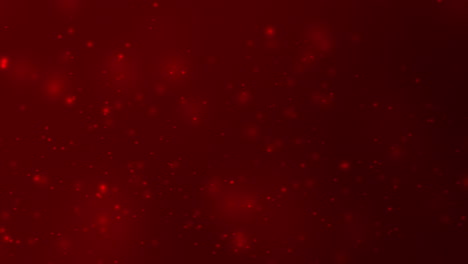 dark red particle animation looping for abstract presentation background