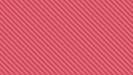 filas que se mueven lentamente sobre un fondo rojo claro